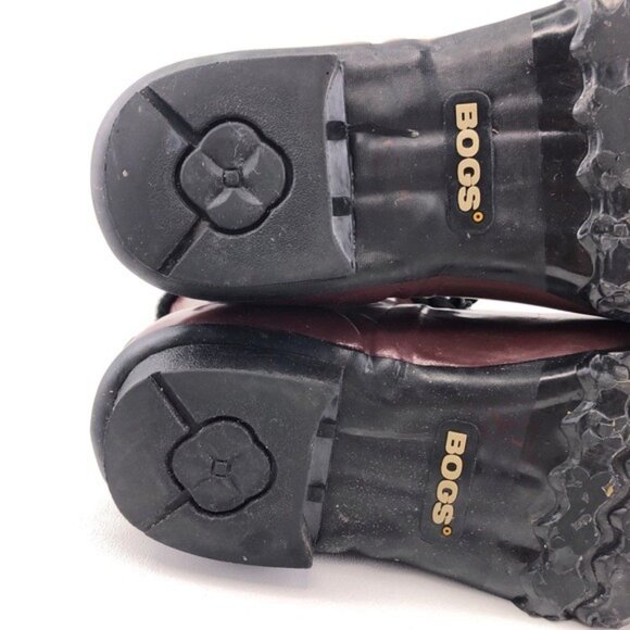 Bogs Becca Solids Waterproof Rubber Rain Boots 10 - Picture 10 of 13
